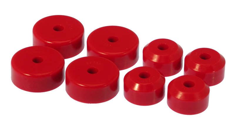Prothane 55-57 GM Motor Mounts - Red - 7-503