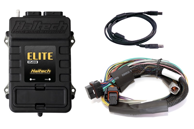 Haltech Elite 1500 Basic Universal Wire-In Harness ECU Kit - HT-150902