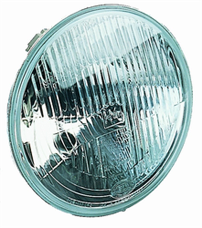 Hella 002395301 7" Round Conversion Headlight - Clear; Natural Housing