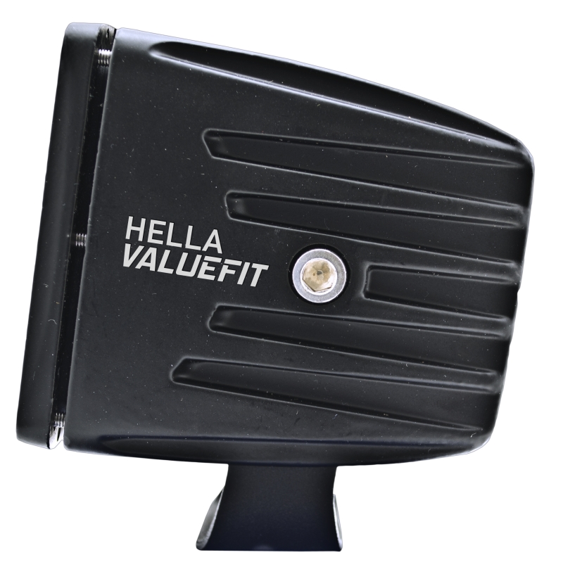 Hella 357204831 ValueFit Cube Flood Beam 4 LED Light Kit - Upright Mounting