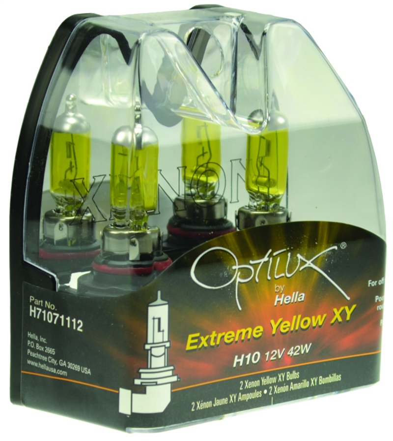 Hella Optilux H10 12V/42W XY Xenon Yellow Bulb - H71071112