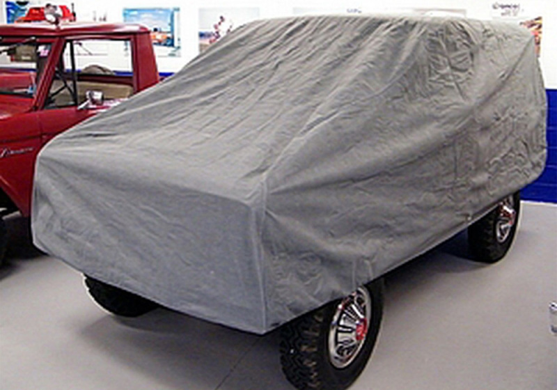 RAMPAGE 1703 -Grey 4 Layer Custom Fit Vehicle Cover for 66-77 Ford Bronco