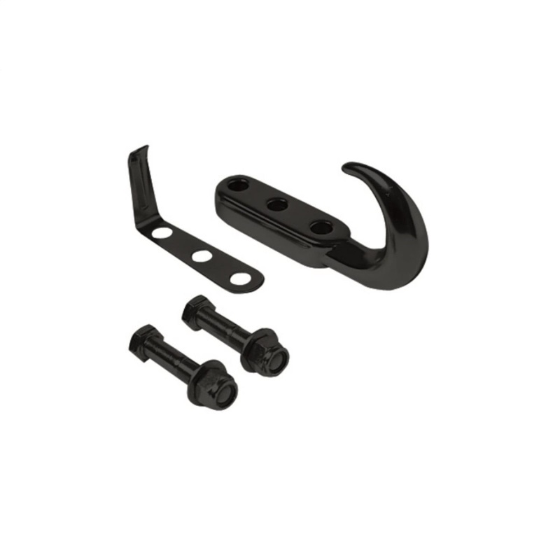 RAMPAGE 7605 -Tow Hook Kit Black for 1942-1995 All Jeep CJ & Wrangler