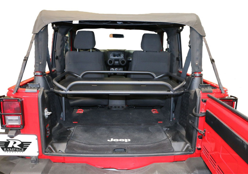 Rampage 86624 Sport Rack; Interior Mount; Fold Up; Rear For 18 Jeep JK