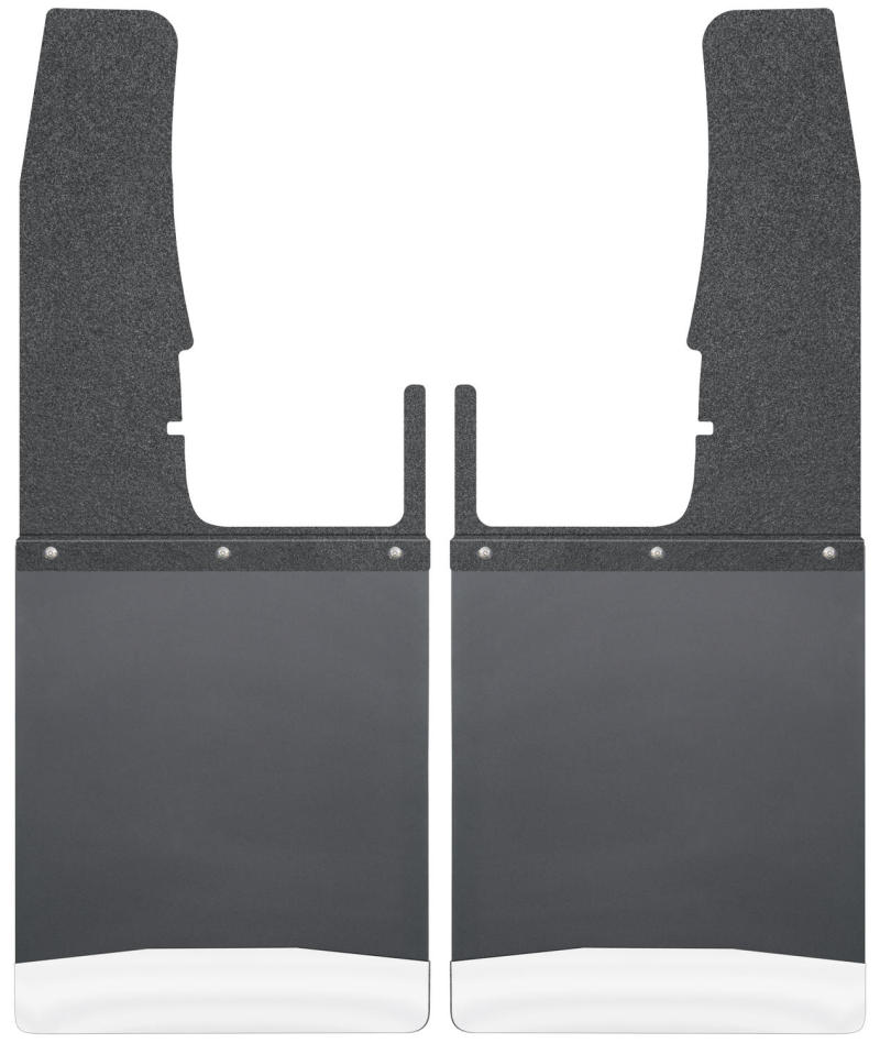 Husky Liner 17102 Kick Back Mud Flaps Front 12in. Wide For 09-16 Dodge Ram 1500