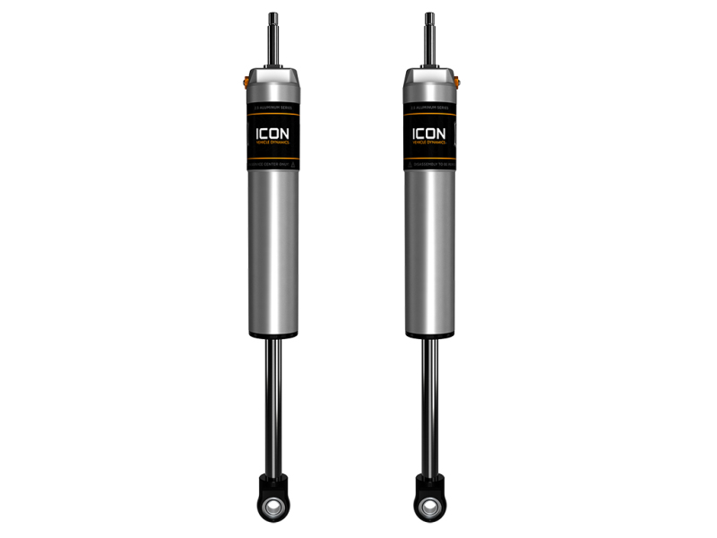 Icon Vehicle Dynamics 67610P 4.5 Inch Front 2.5 Smooth Body Shocks For Ford NEW