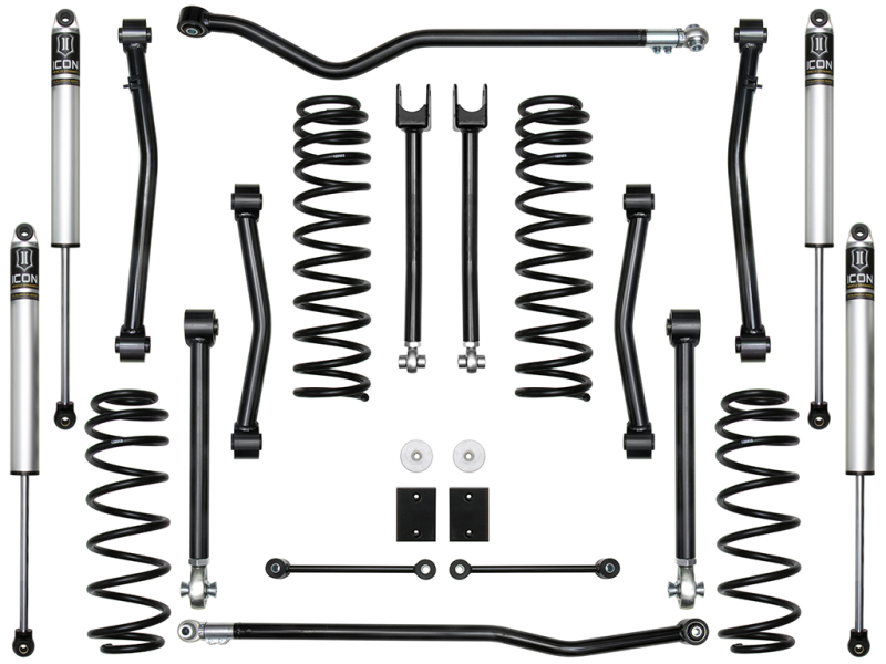 Icon Vehicle Dynamics K22014 2.5" Lift Stage 4 Suspension System For Jeep JL NEW