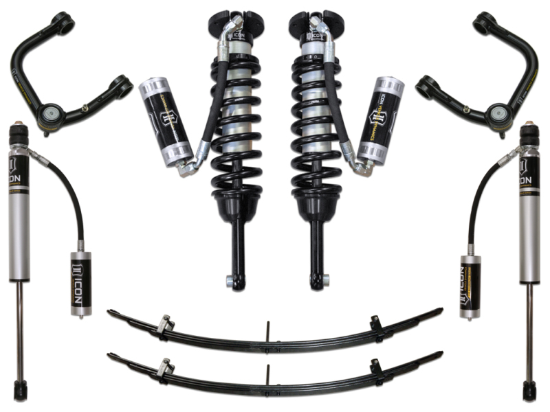 Icon Vehicle Dynamics K53004T 0-3.5"/0-2.75" Lift Stage 4 Suspension System