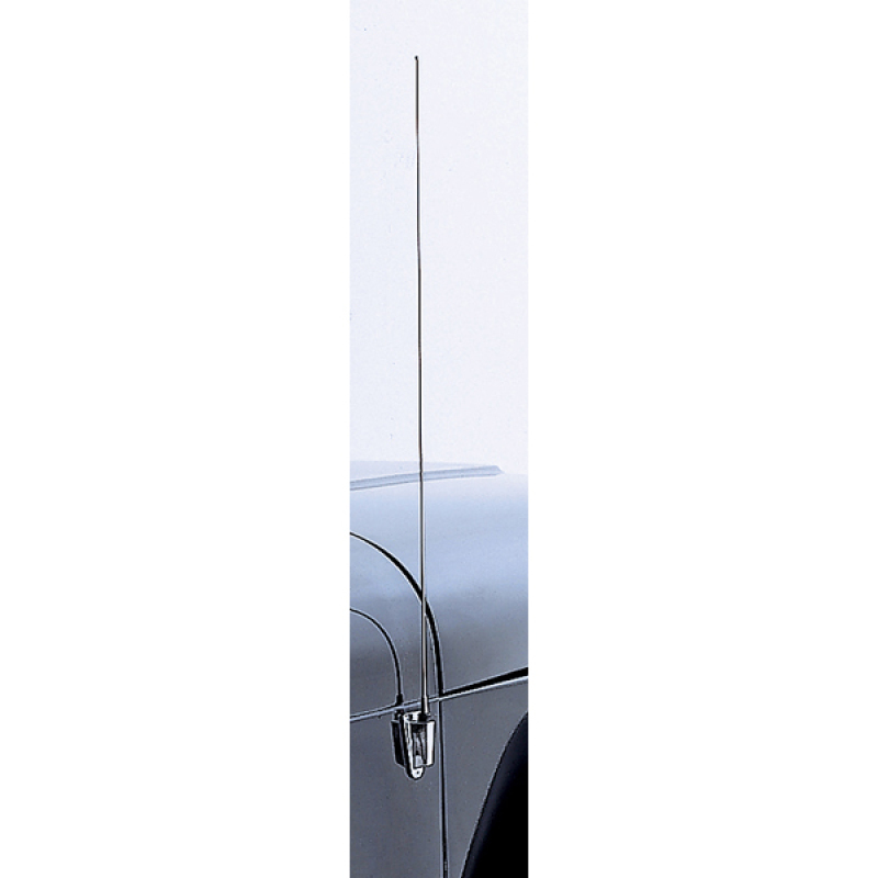 Rugged Ridge 97-06 Jeep Wrangler TJ/LJ Stainless Steel Antenna Mast & Base - 11131.01