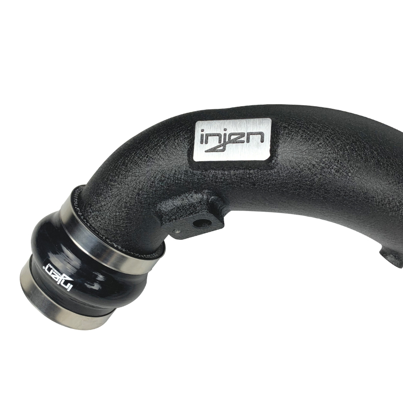 Injen 18-19 Audi S4/S5 (B9) V6 3.0L Turbo Wrinkle Black Intercooler Piping - SES3082ICPWB