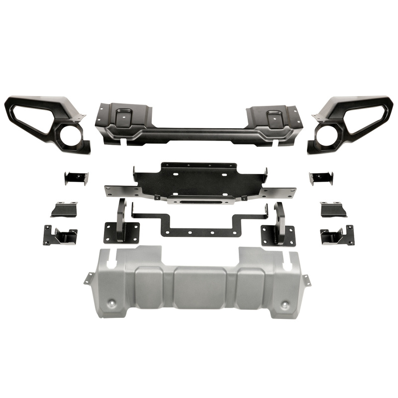 Rugged Ridge 11549.42 Venator Front Bumper w/Winch Tray NEW