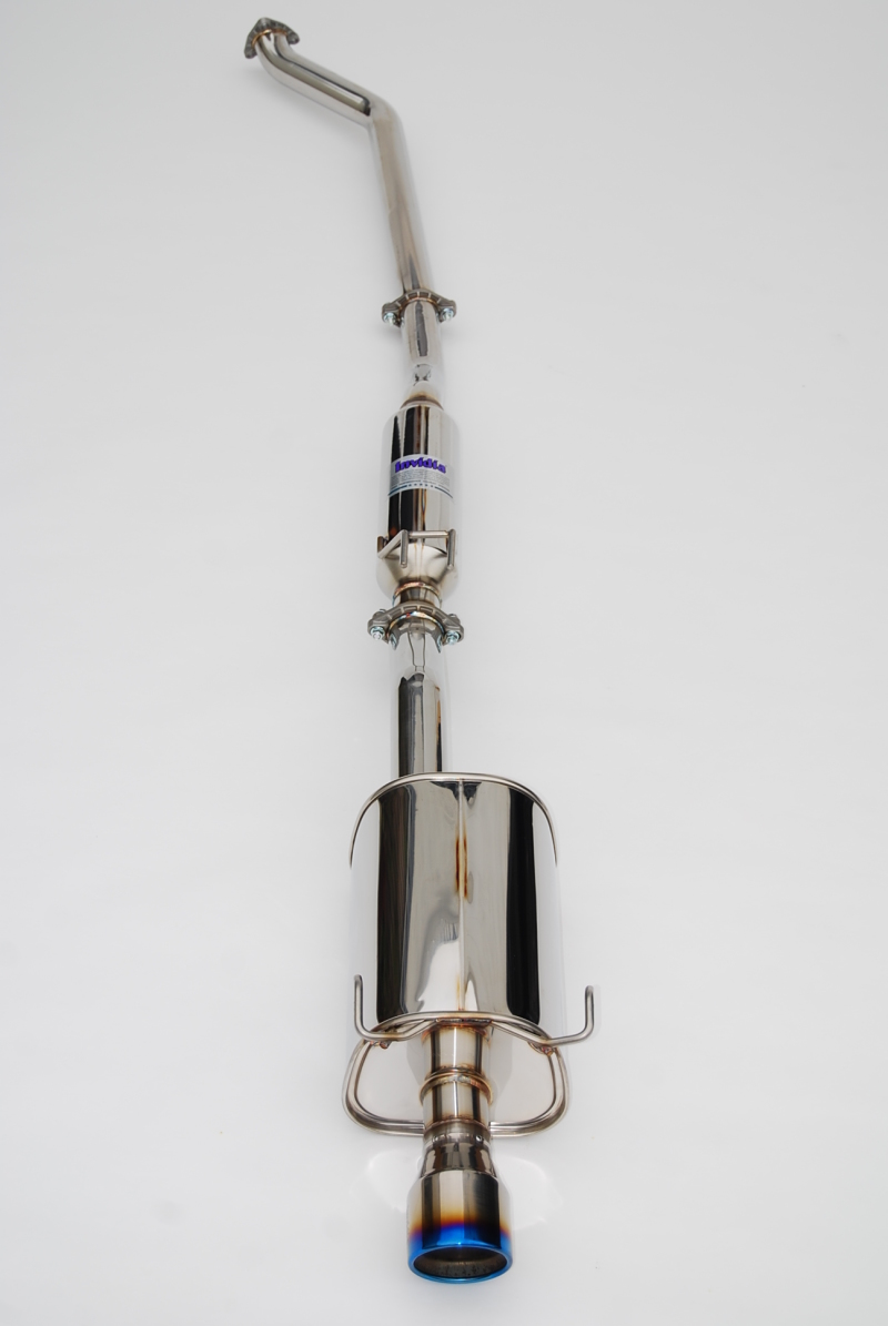 Invidia 01-06 Acura RSX DC5 Type S Q300 Rolled Tit Tip 70mm Pipe Full Titanium Cat-Back Exhaust - HS01AR1G3T