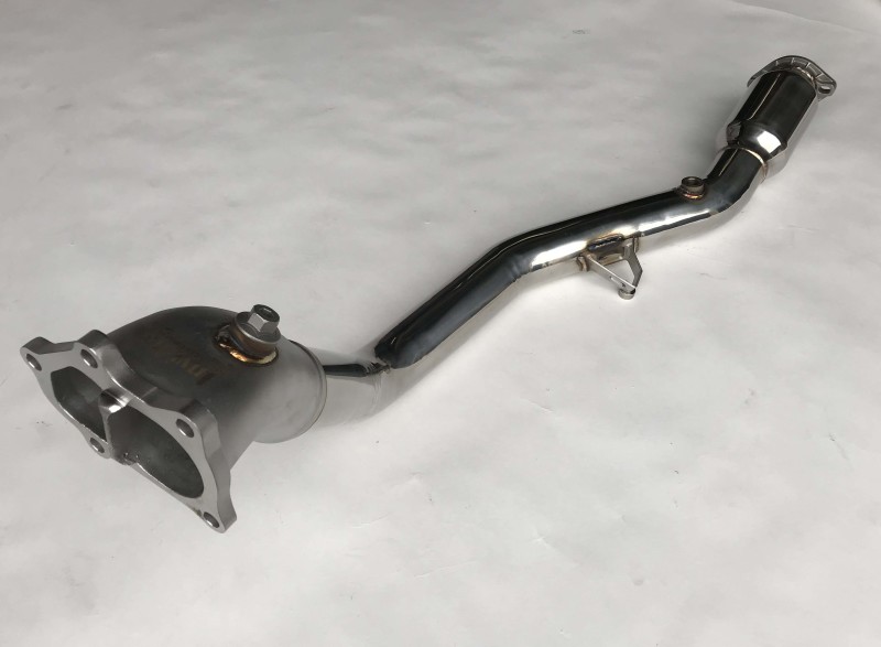 Invidia 08-19 WRX/STI Down-Pipe w/ High Flow Cat - HS08SW1DOCB
