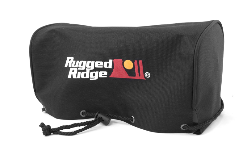 Rugged Ridge 15102.03 Winch Cover; Blk; Fits 2000/2500/3000/4500 ATV Winch