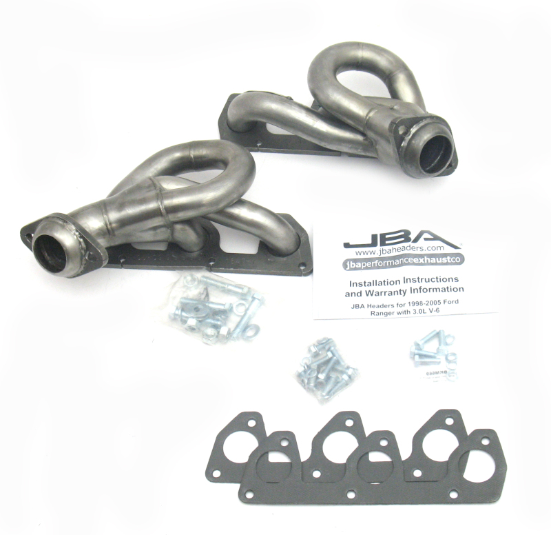 JBA Headers & Perf 1647S-1 1-1/2" Stainless Steel Shorty Exhaust Header