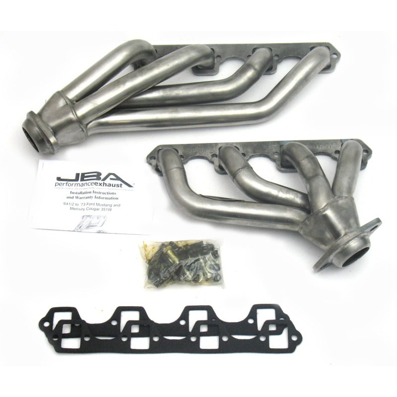 JBA Headers & Perf 1653S 1-5/8" Stainless Steel Shorty Exhaust Header