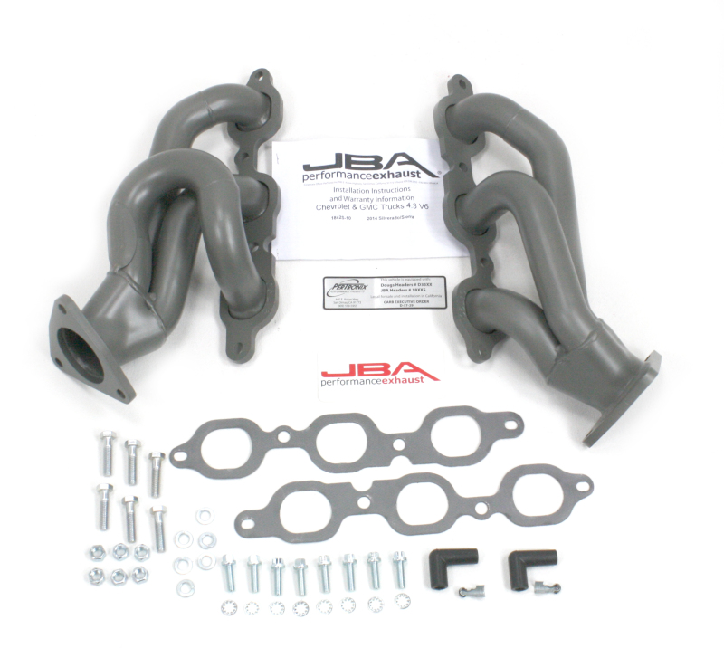 JBA Headers & Perf 1842S-10JT Shorty Exhaust Header - Titanium Ceramic NEW