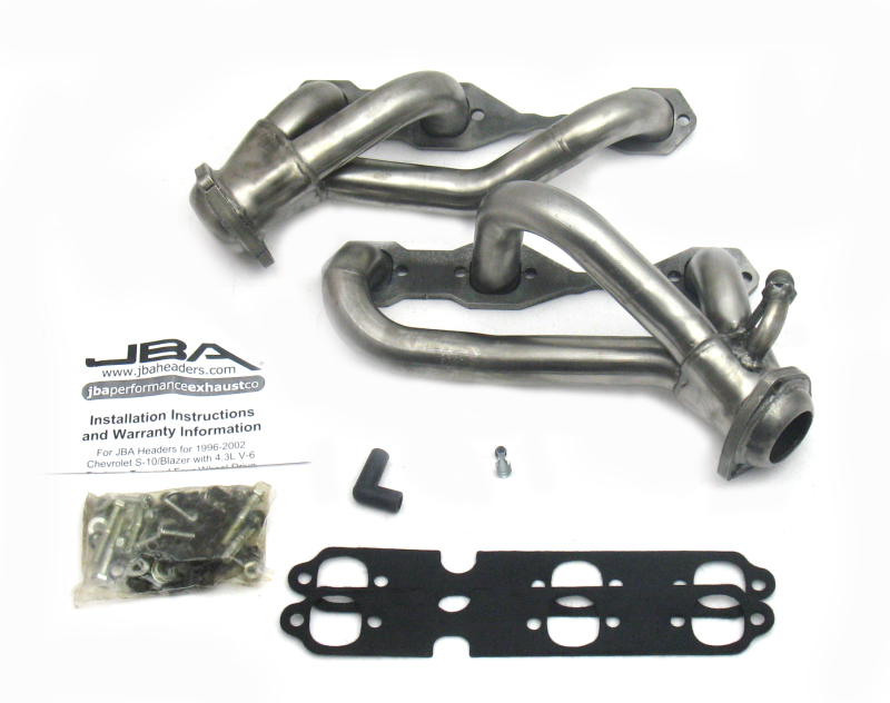 JBA Headers & Perf 1842S-3 1 1/2" Header Shorty For Blazer Jimmy S-10 4 1996-01