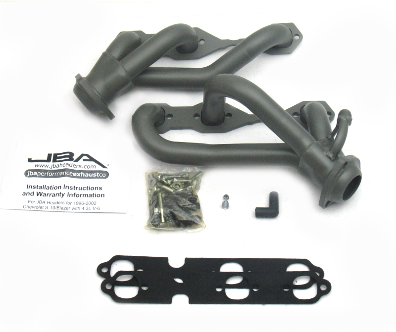 JBA Headers & Perf 1842S-3JT 1-1/2" Shorty Exhaust Header - Titanium Ceramic NEW