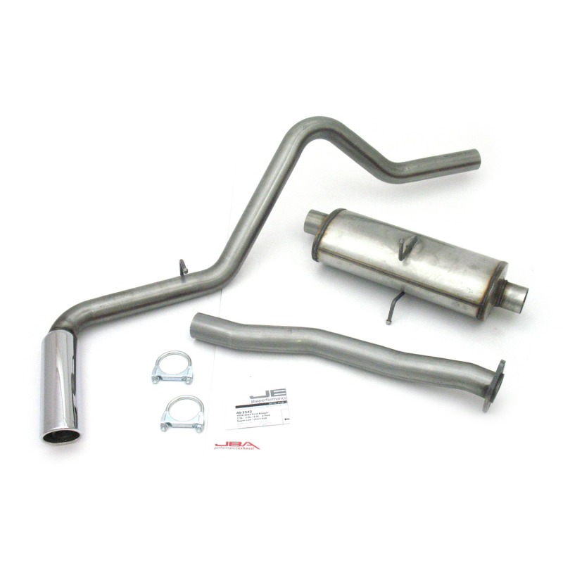 JBA Headers & Perf 40-2542 2.5" Stainless Steel Exhaust System; For Ranger