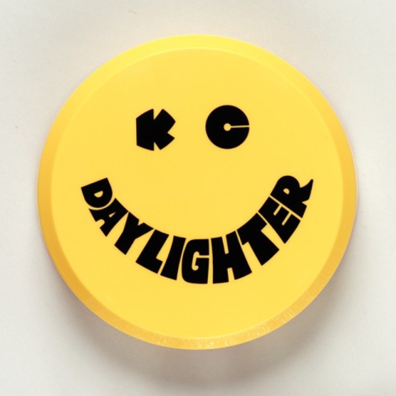 KC HiLiTES 6in. Round Hard Cover for Daylighter/SlimLite/Pro-Sport (Single) - Yellow w/Black Smile - 5202