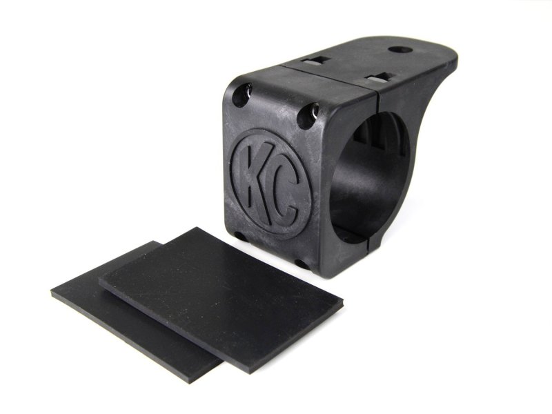 KC Hilites 7308 Tube Clamp Mount Bracket Black For 2.25" to 2.5" Diameter Round