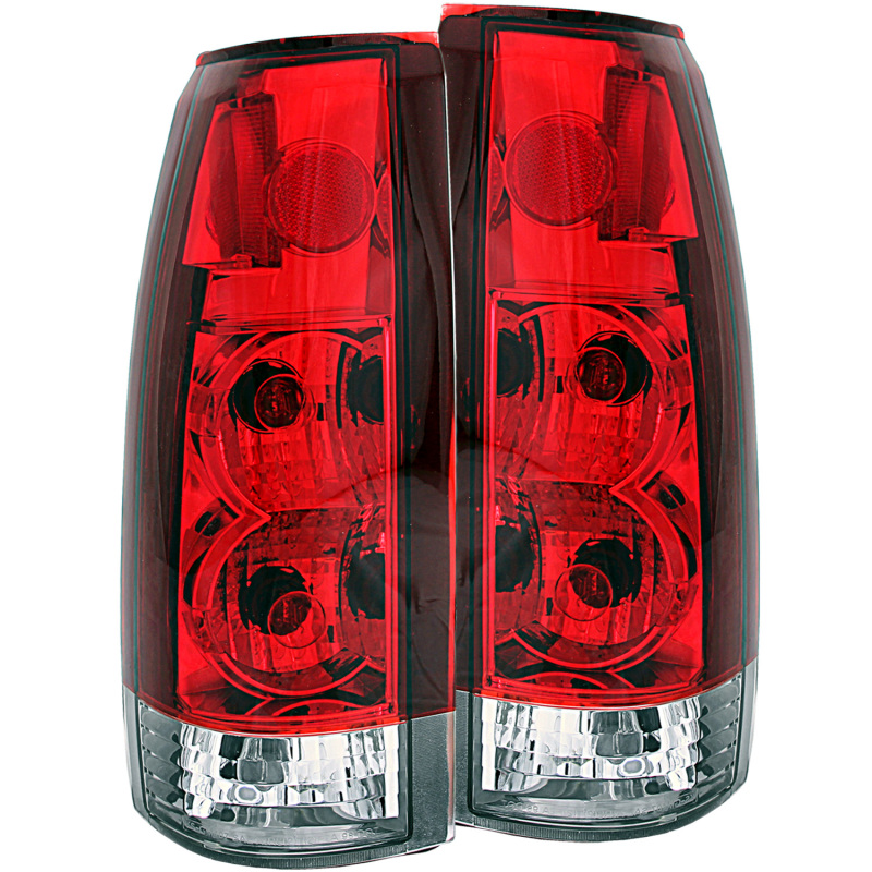 Anzo 211140 Tail Light Assembly Red/Clear Lens G5 For 99-00 Escalade