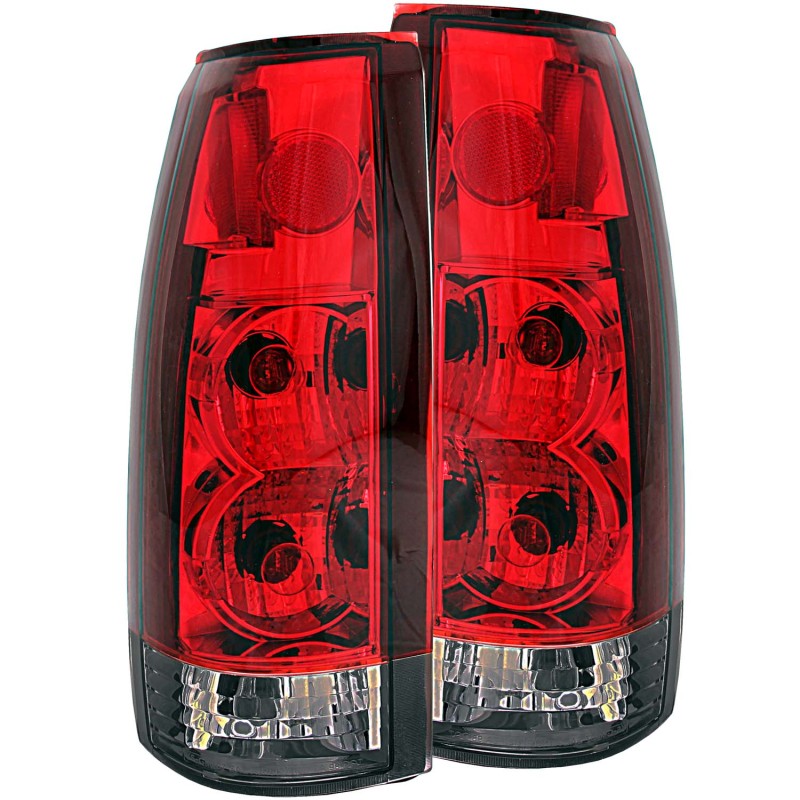 Anzo 211157 Tail Light Assembly, Red/Smoke Lens, G2, Pair