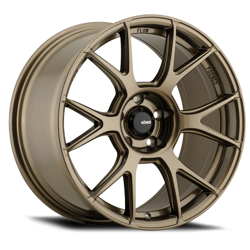 Konig AM98520358 Ampliform 18"x9.5" Wheel, 5x120 Bolt Pattern - Gloss Bronze NEW