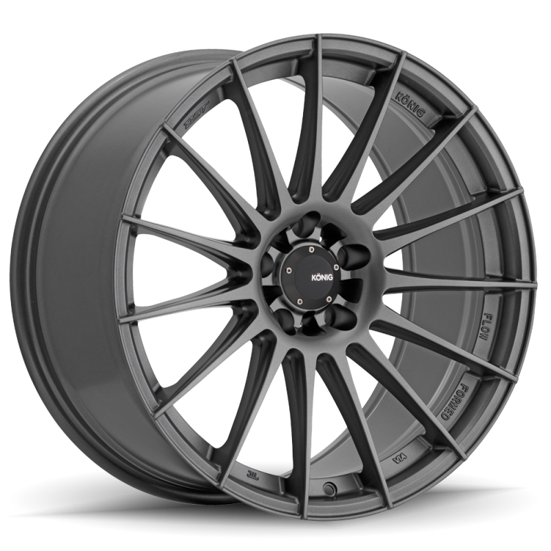 Konig Rennform 18x9 5x112 ET45 Matte Grey - RF9851245G