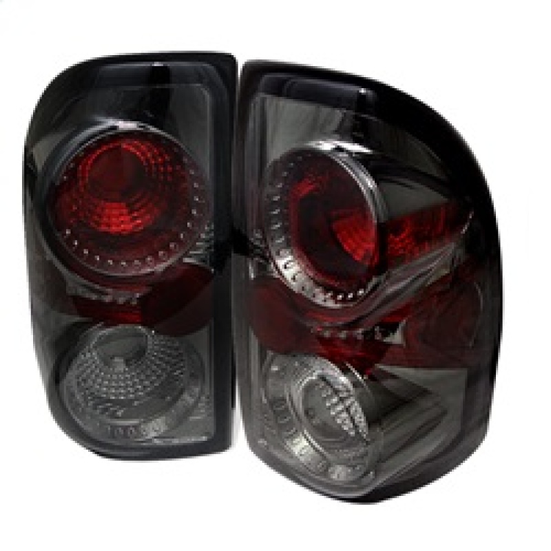 Spyder 5002358 Euro Style Tail Lights Black For 1997-2004 Dodge Dakota 2pc