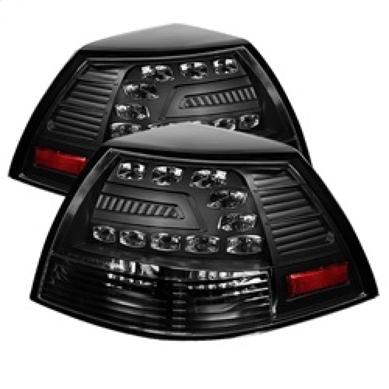 Spyder 5008565 LED Tail Lights Black For 2008-2009 Pontiac G8 2pc