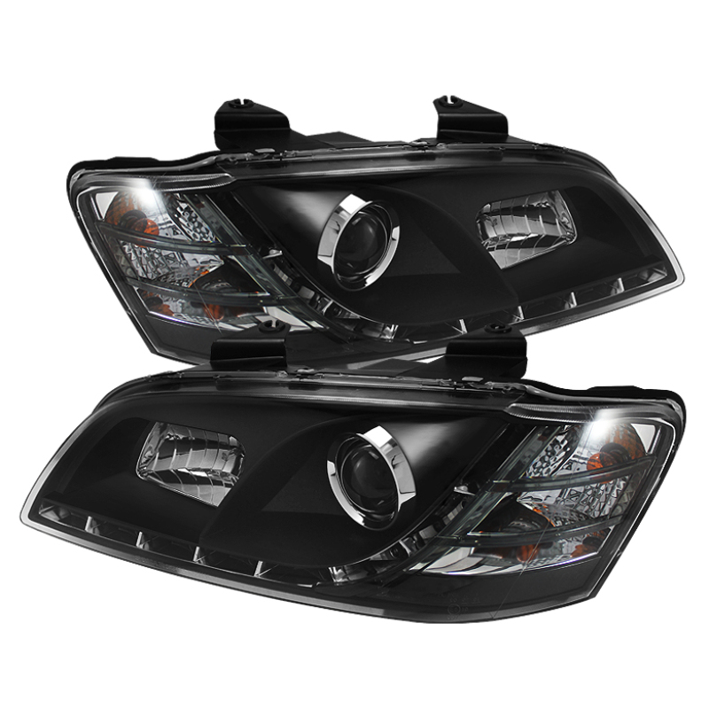 Spyder 5011626(PRO-YD-PG808-DRL-BK) Projector HeadLights For Pontiac G8 08-09