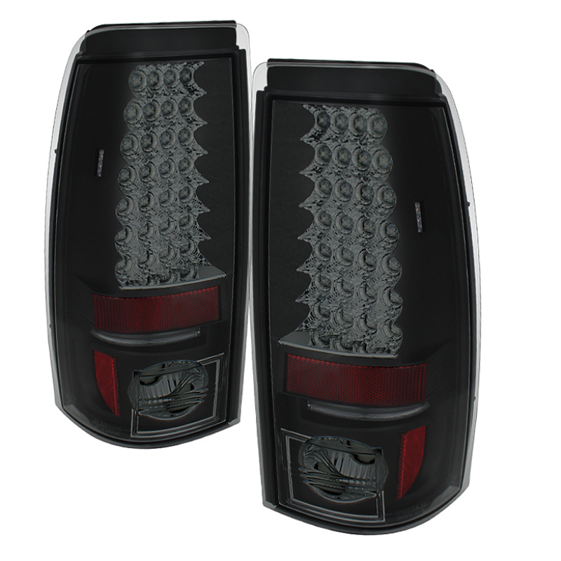 Spyder 5078063 LED Tail Lights Black For 2007-2007 GMC Sierra 3500 Classic