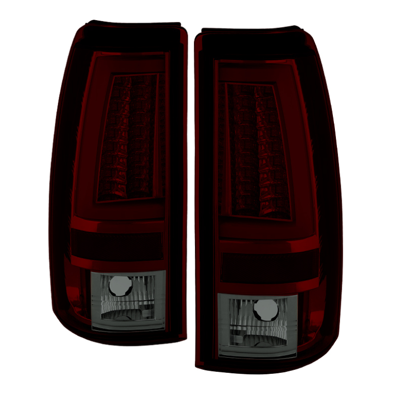 Spyder Auto 5081933 LED Tail Lights (Red Smoke) Fits 03-06 Silverado 1500/2500