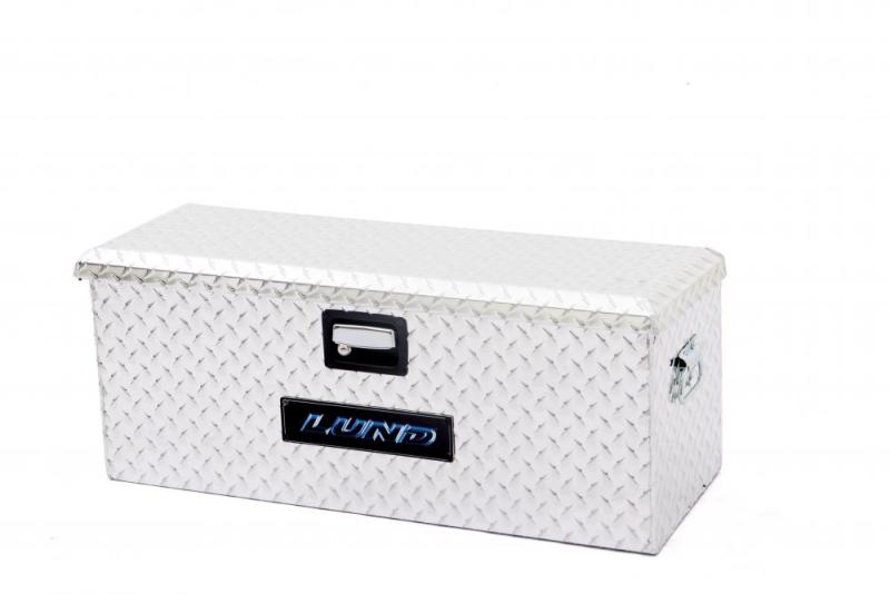 Lund 288273A 36-Inch ATV Storage Box - Brite Aluminum