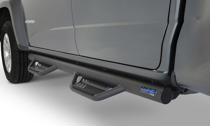 Lund 34641358 Black Steel Terrain HX Step Nerf Bars, For Dodge Ram 1500,