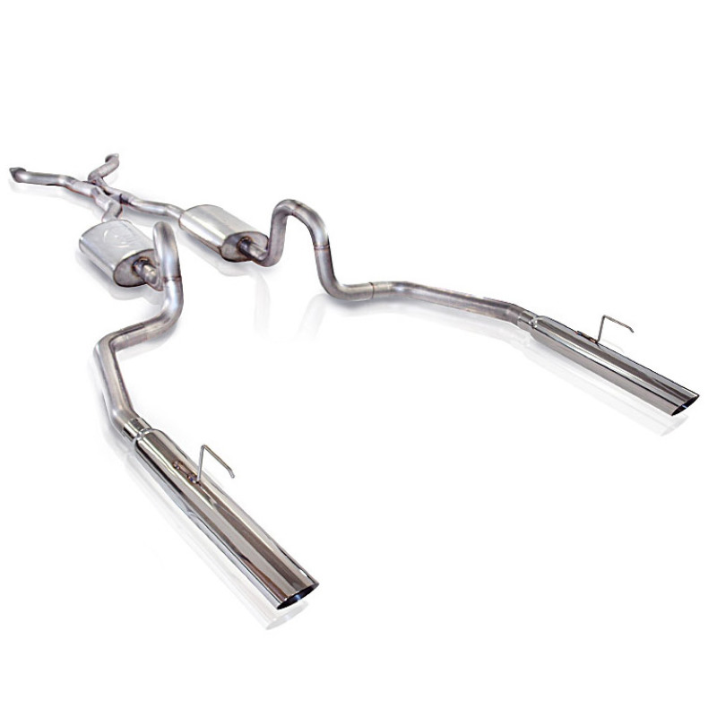 StainlessWorks CRVIC03CB Exhaust System Split Rear Exit For Crown Victoria 03-11