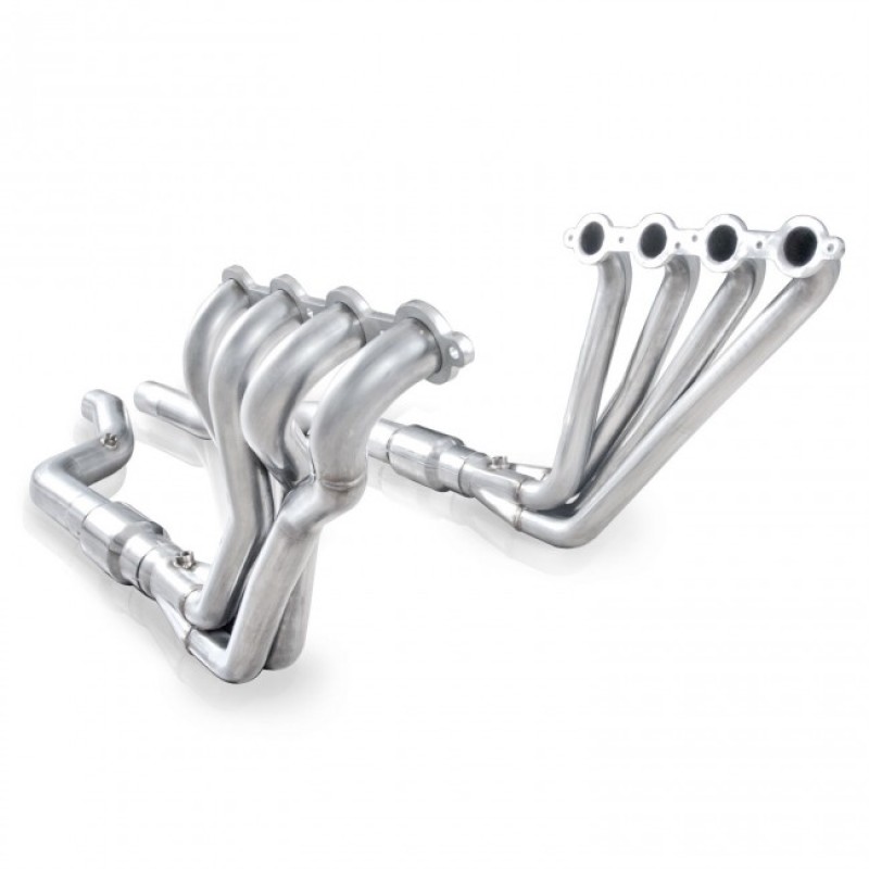 Stainless Power 2010-15 Camaro 6.2L Headers 1-7/8in Primaries 3in Collectors High-Flow Cats - SCA11H3CATST