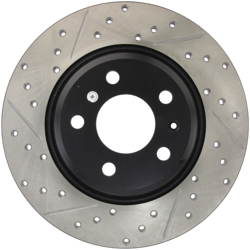 StopTech 127.33127R Sport Drilled & Slotted Brake Rotor For 12-13 Audi A6 NEW