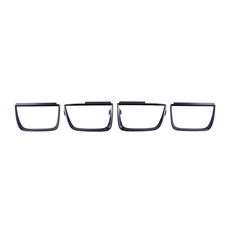 Anzo 351002 Tail Light Bezel Gloss Black 2pc 4pc For 10-13 Chevrolet Camaro