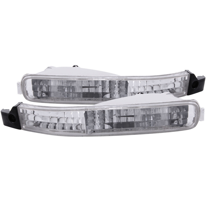 Anzo 511007 Euro Parking Lights; Clear Lens; For 92-93 Honda Accord