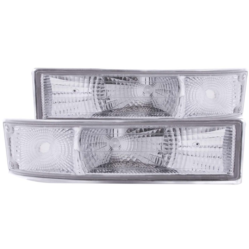 ANZO fits 1995-2005 Chevrolet Astro Van Euro Parking Lights Chrome - 511027