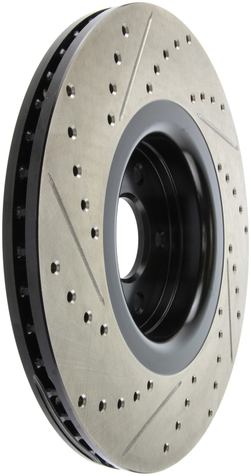 StopTech 127.65146L Sport Drilled & Slotted Brake Rotor For 13-18 Ford Focus