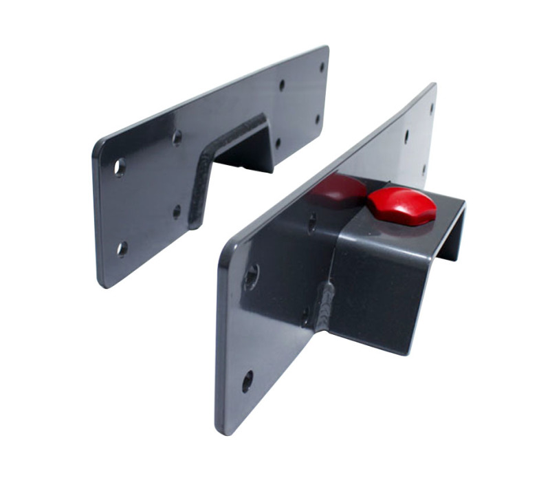 Maxtrac Suspension 300560C Flip Kit Frame Rail Kits C-Notch Steel Gray