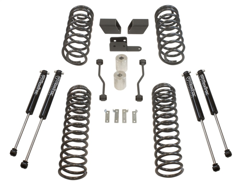 Maxtrac K949832S Lift Kit Coil Springs 3 in. Front 3 in. Rear For Jeep 4WD NEW