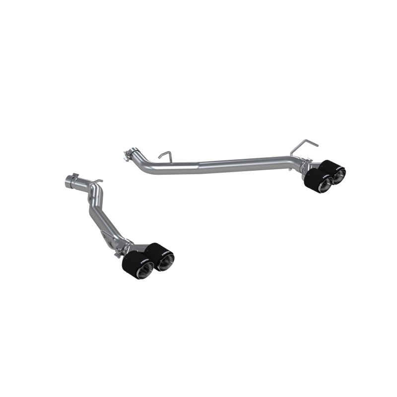 MBRP S52033CF Exhaust System Rear Axle-Back Split Rear Exit For Aviator 2020-22