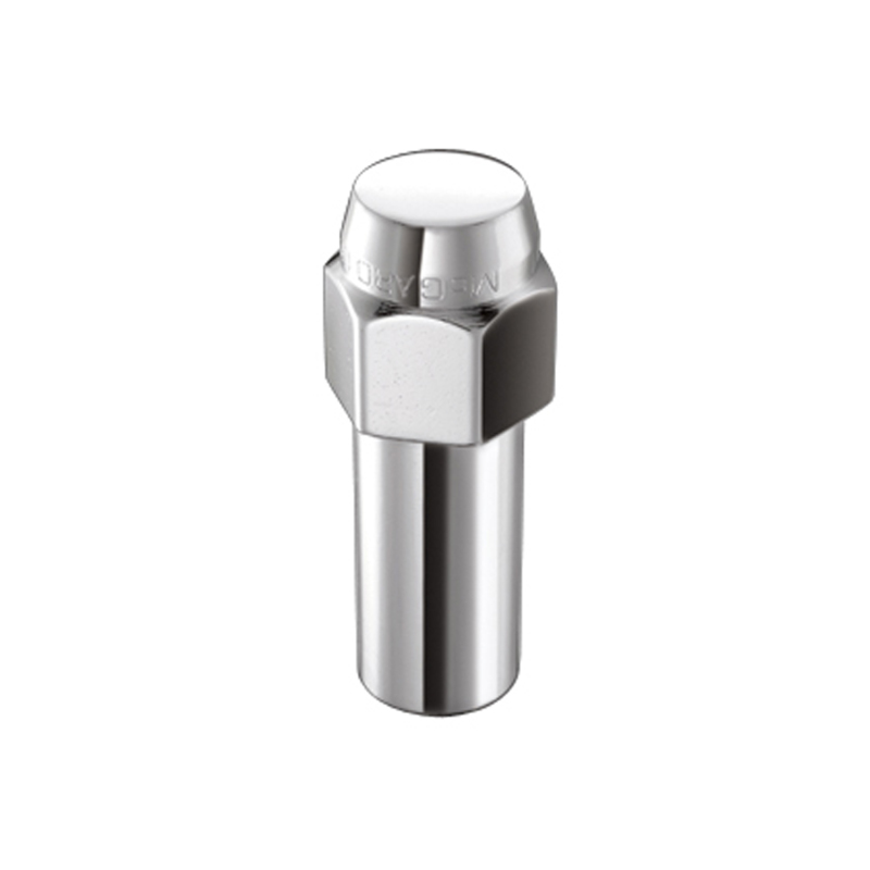 McGard Hex Lug Nut (X-Long Shank) M12X1.5 CTR Washer / 13/16 Hex / 2.27in. Length (4-Pack) - Chrome - 63016