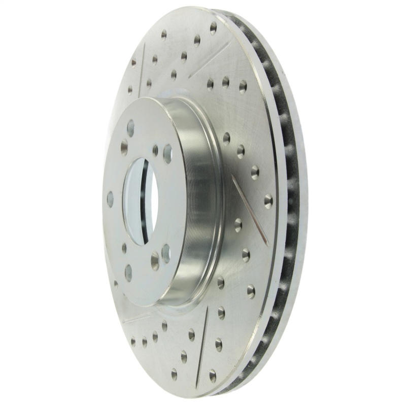 StopTech 227.40036R Select Sport Brake Rotor For 16 Honda CR-Z