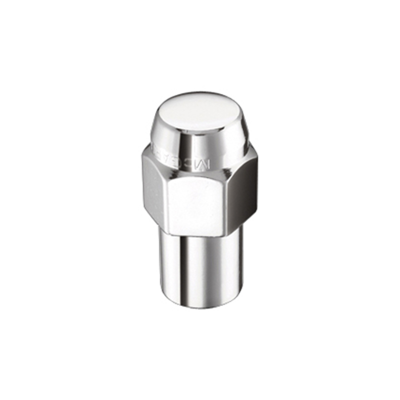 McGard Hex Lug Nut (Reg. Shank - .746in.) 1/2-20 / 13/16 Hex / 1.65in. Length (Box of 100) - Chrome - 69100